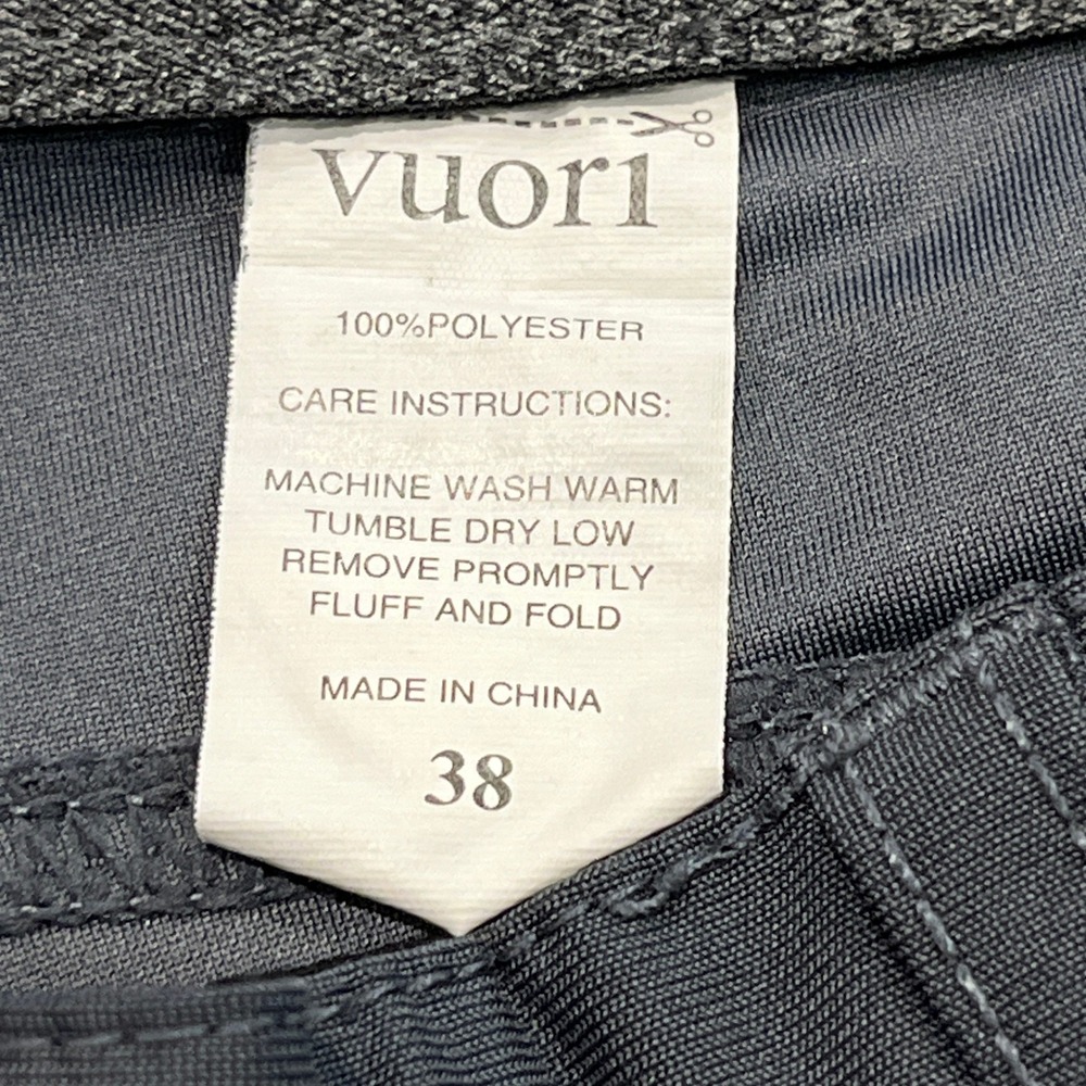 Vuori Meta Pant Mens 38 x28" Dark Gray Stretch Tech Performance Casual Classic - Picture 11 of 12